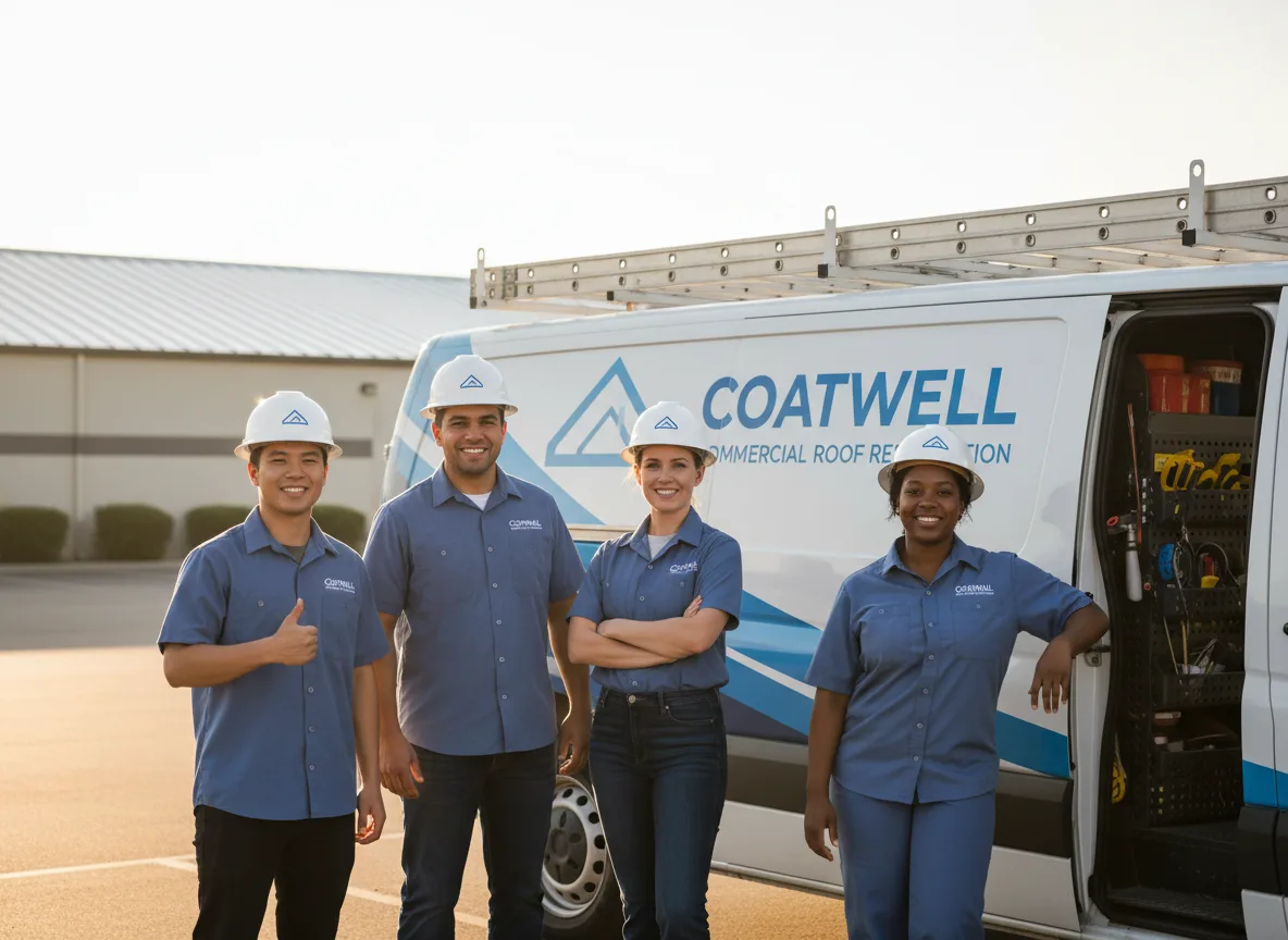 Commercial roof coating company in Williamsburg, MA